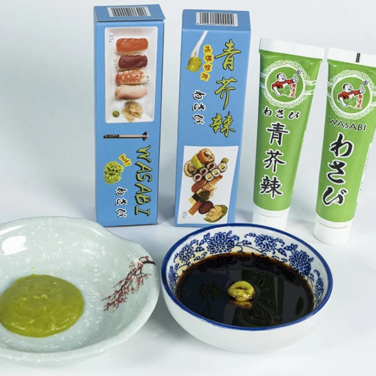 sushi wasabi paste 43g in tube retail package