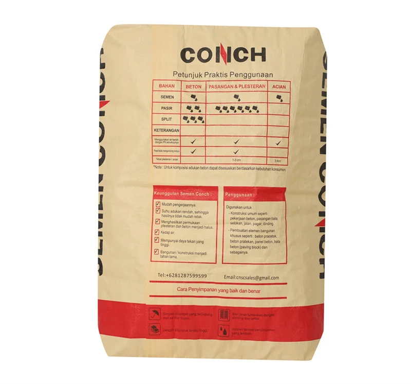 Manufacturers customisable Crushing resistance sturdy Cement Packing Bags Valve