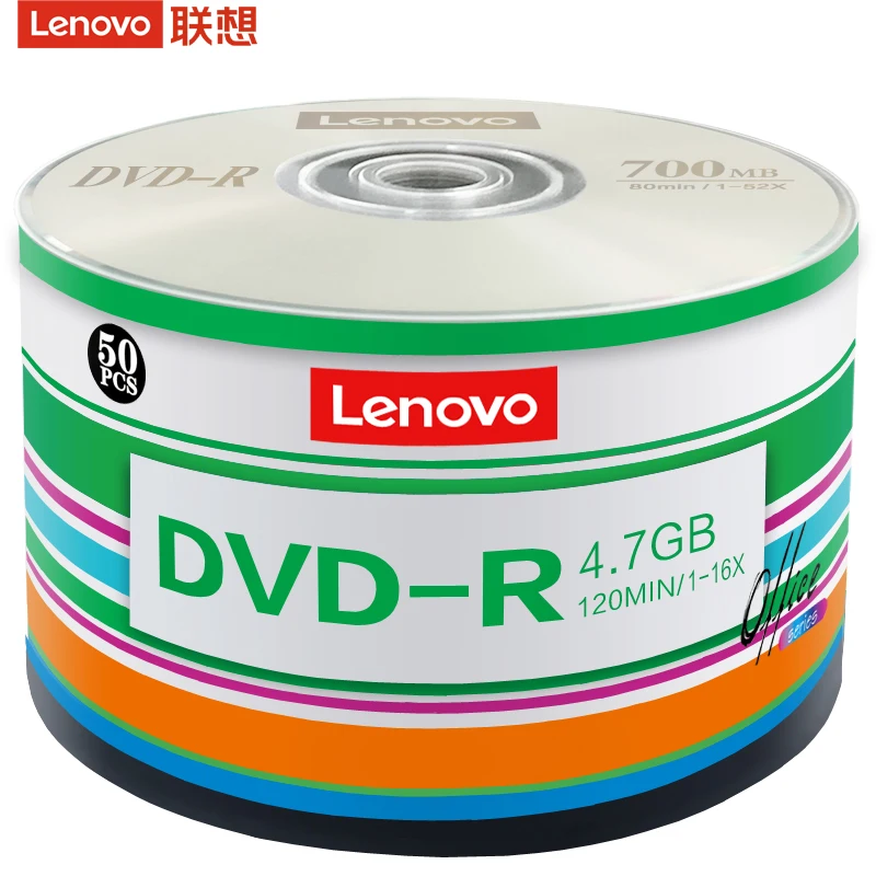 Lenovo original dvd rom disk blank 4.7GB 16X music dvdr empty video dvd