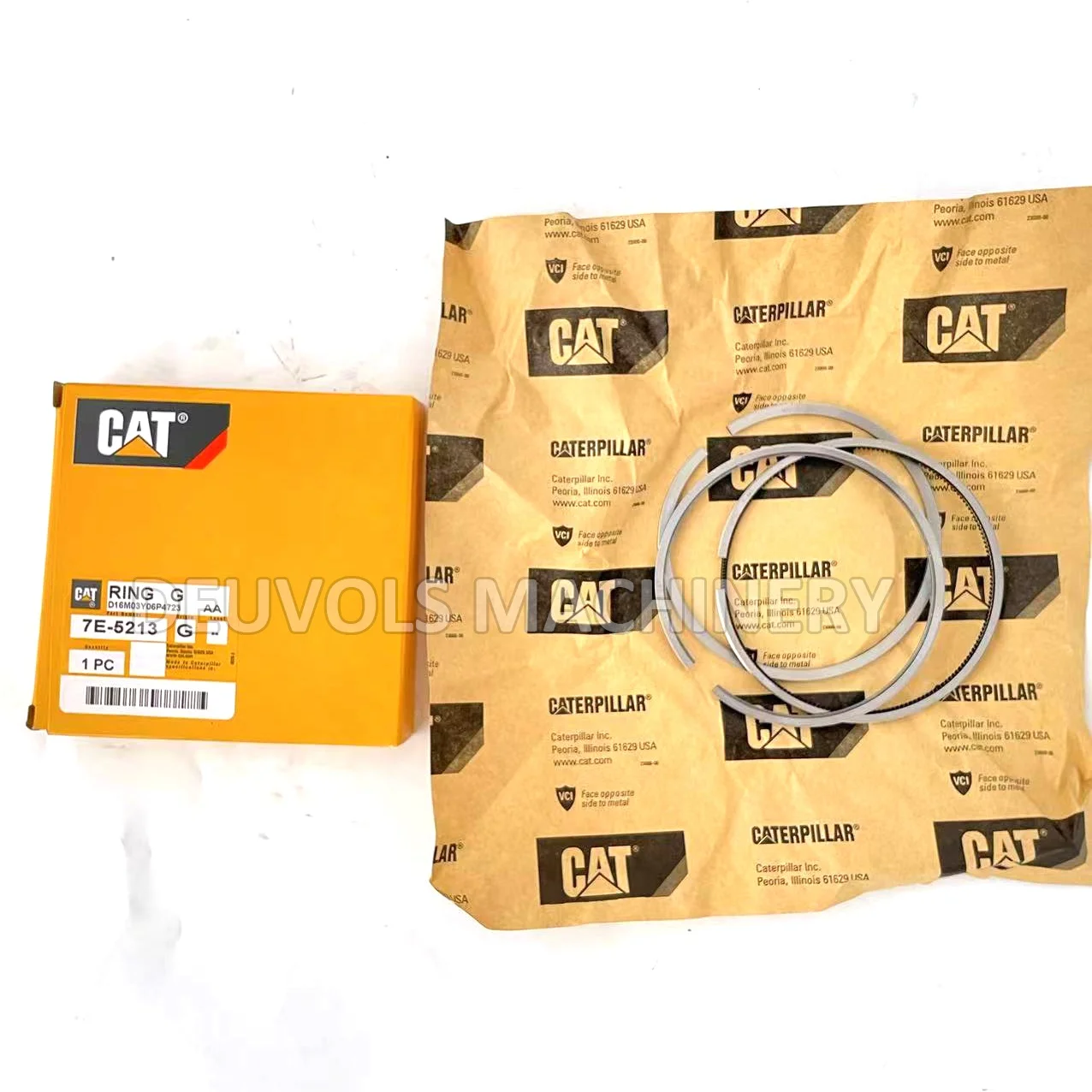 High Quality OEM Piston Ring Set 105mm STD 7E5213 For 3116 3114 Diesel Engines (1600241602602)