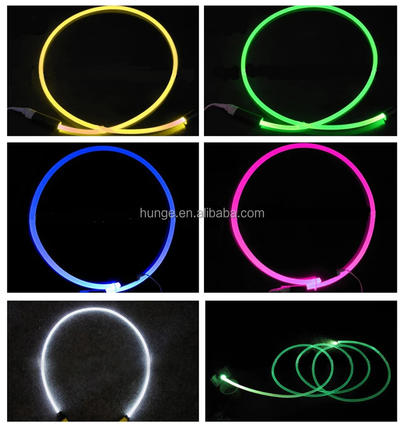 High Quality 3mm Solid Core Sideglowing Plastic Optical Fiber Cable For  Waterfall Light Engine Driver Source