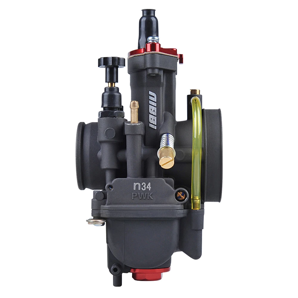 NIBBI Racing Version Carburetor PWK34 34MM for 2/4 Stroke Engine for 250-350cc Motorcycle Fuel System