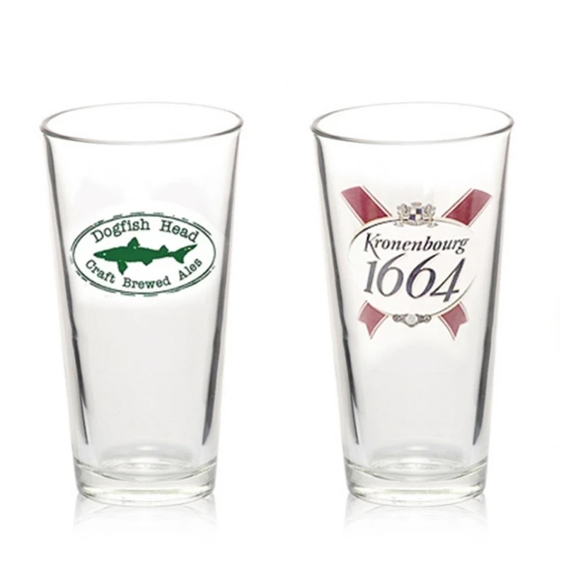 16 oz pint beer glass customize logo beer glass with high quality