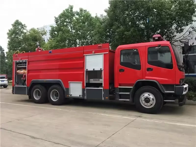 Factory Price Howo Isuzu Foton 6x4 Foam Water Fire Truck Fire Fighting Truck for sale