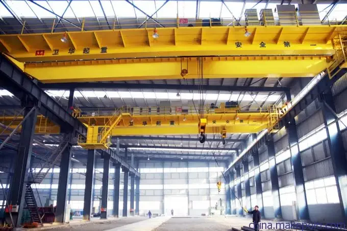 Double Girder Explosion-Proof QB Type Overhead Crane New Used Condition Construction Industries Featuring New Motor Gear Core