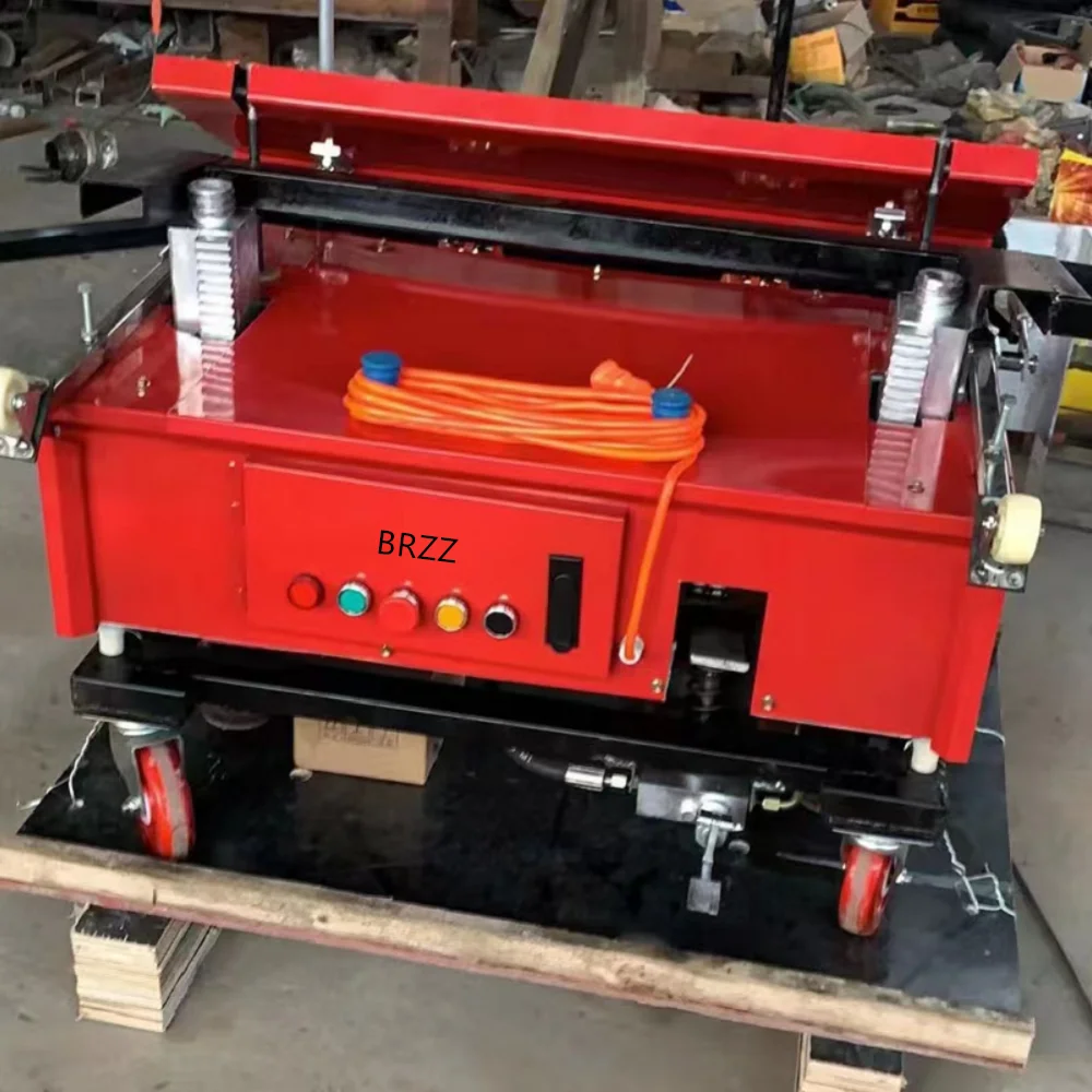 800mm width automatic wall plastering machine/ rendering plaster cement machines price for sale manufacturers