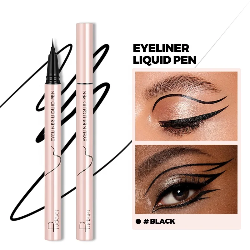 Wholesale Hot selling Eyeliner Matte Makeup Private Label Black Eyeliner Pen Vegan Matte Waterproof Liquid Eyeliner Cosmetics
