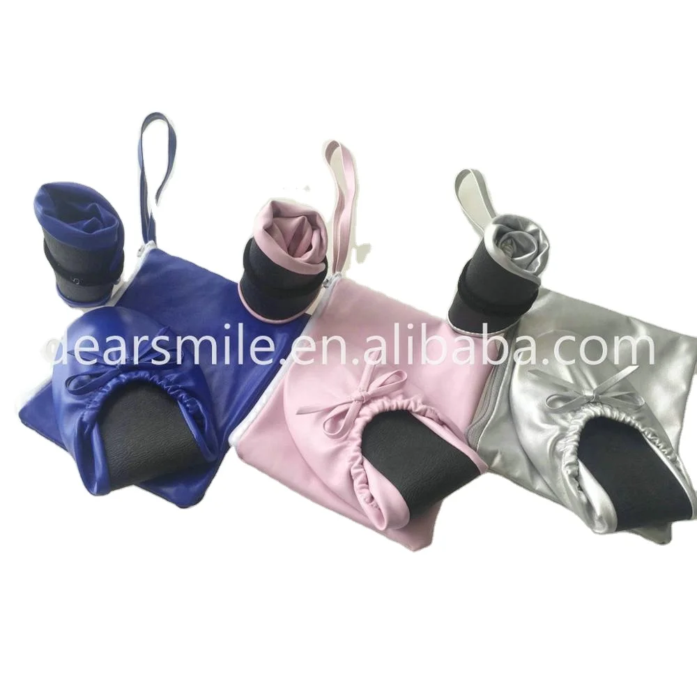 Online popular comfy lady best office shoes foldable ballet flat slipper with bowknot