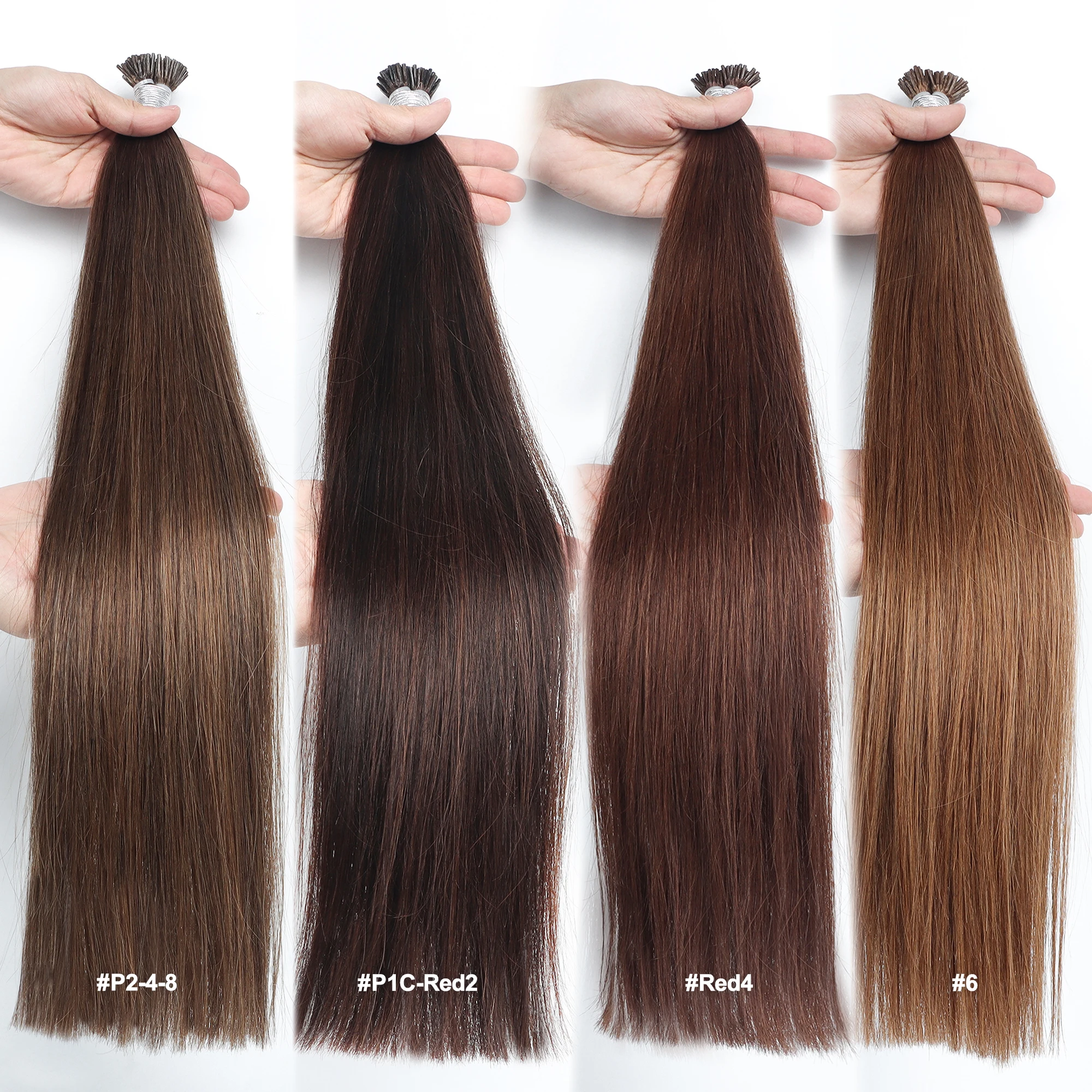 Top Selling Products All Colors Remy Human 18 20 22 Inch itip Hair Extensions For Salon