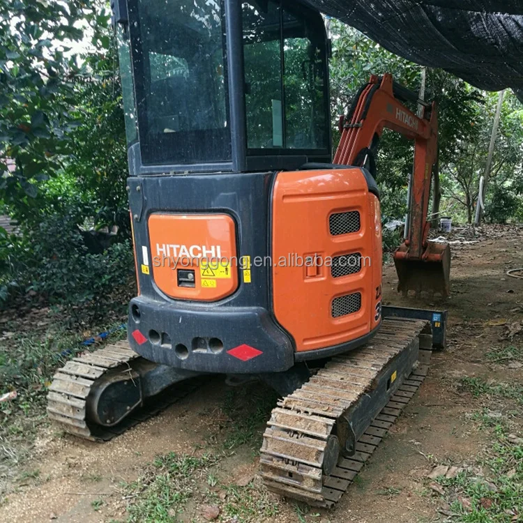 Строительная Машина Б/у экскаватор hitachi ZX35u б/у небольшой 3 5 тонн гусеничный на