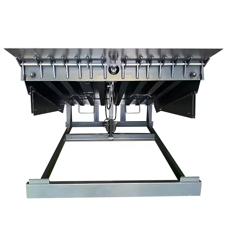 Power 1.1kW series OEM Loading ramp hydraulic dock leveler for truck ramp 6Ton