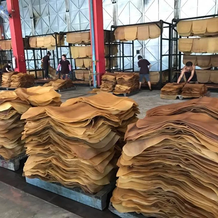 Natural Rubber Ribbed Smoked Sheets (RSS)