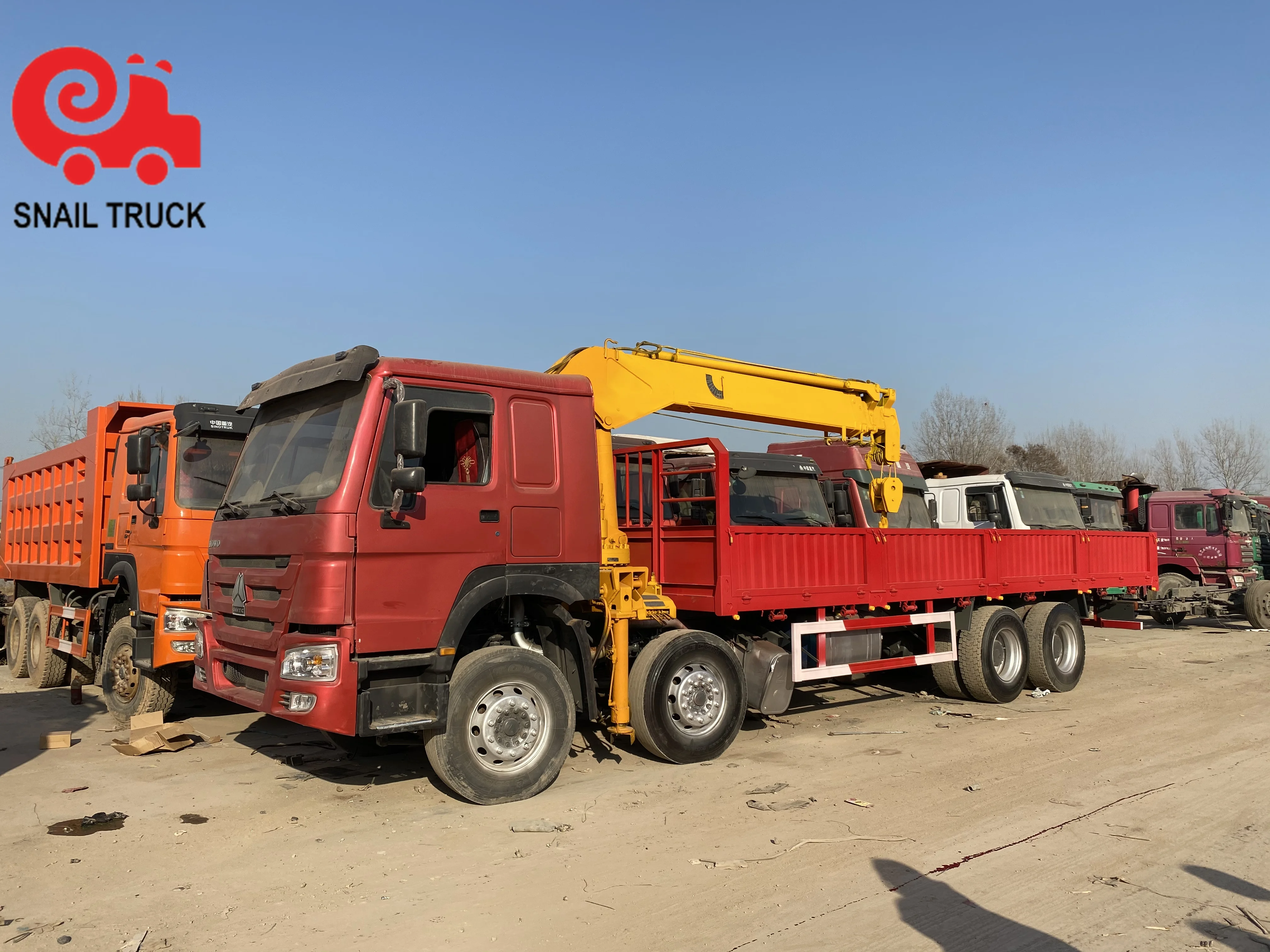 Used model crane truck 20 ton pick up for