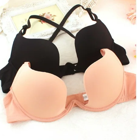 Low Price Sexy Deep U shape plunge sexy bras candy colors push up multi-way wearing bras low U shape backless bra