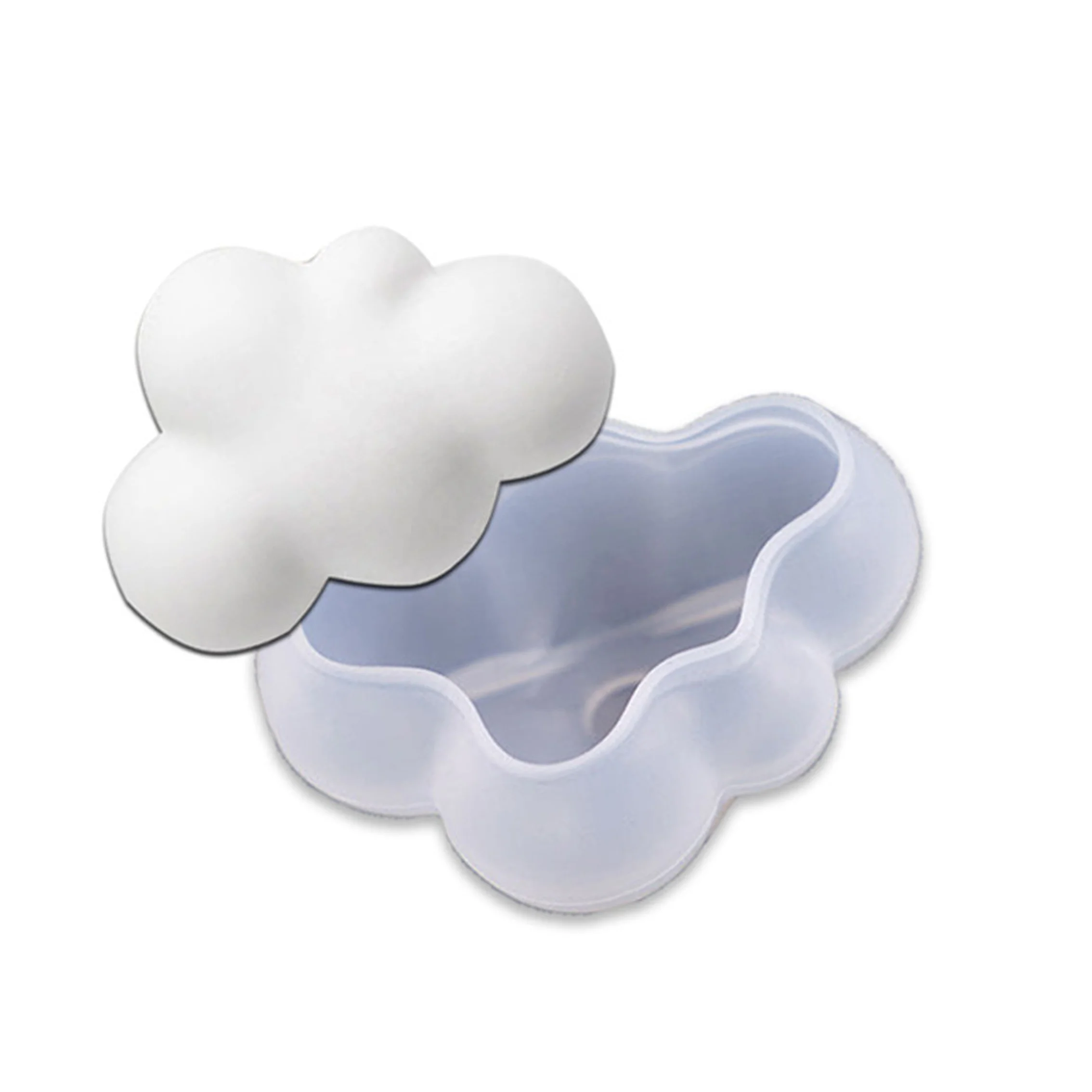 3D Cloud Shaped Mousse Fondant Ice Cube silicone Soap Silicone Cake Mold Chocolate Mold Cake Topper Tools