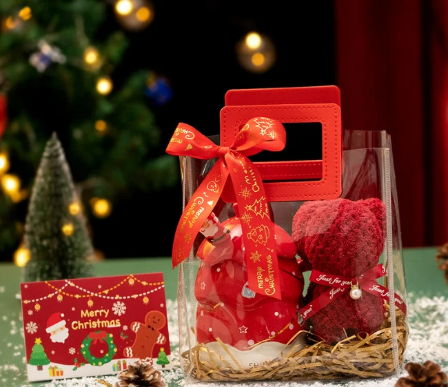 Hot Selling  Gift Box for Christmas Kids Women Friends Mom Cup Scarf Candles Tree Favorable Low Price with Decoration