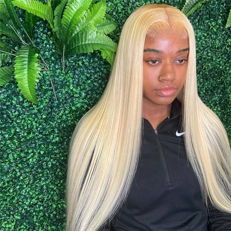 
Lace Closure Wigs Bob Blonde HD 613 100% Virgin Remy Human Hair Lace Frontal Wig with Closure,bob Deep Curly Lace Front Wig 