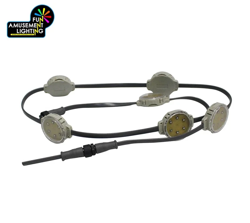 Высокая яркость здания пейзаж Rgb 5 см 24 В прозрачный точечный источник света Светодиодный свет для украшения