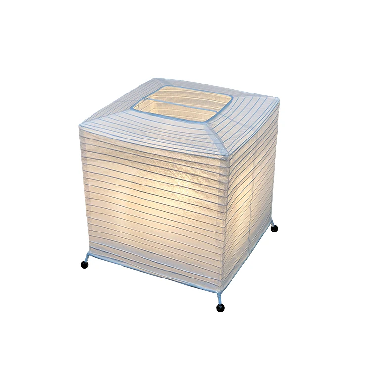 Indoor home decoration simple moder style Luminary light bedroom paper table lamp