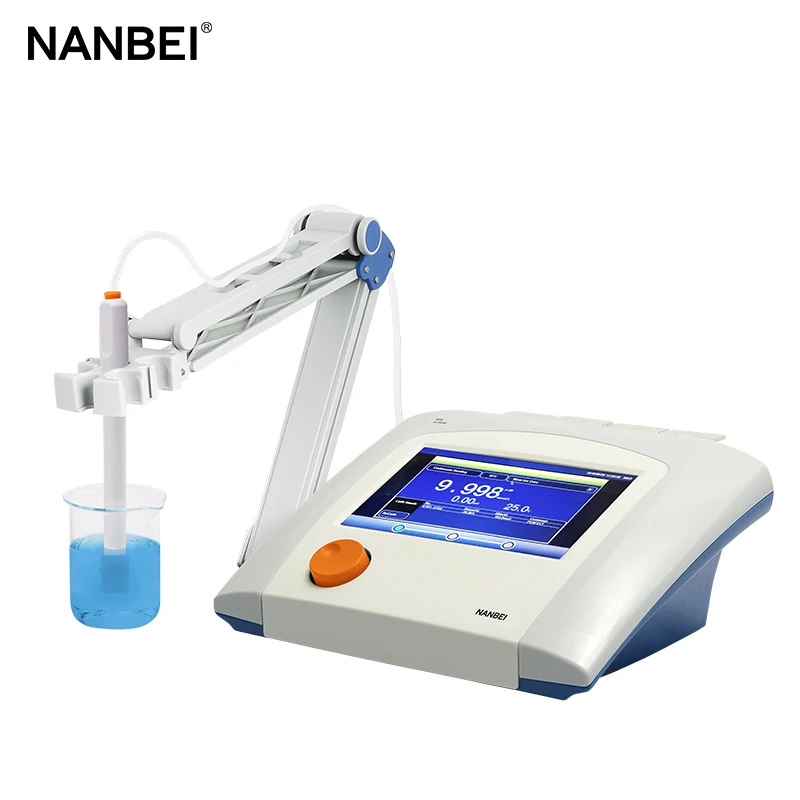 NANBEI Sodium Fluoride Ammonia Calcium Sulfide pH Ion ISE Meter