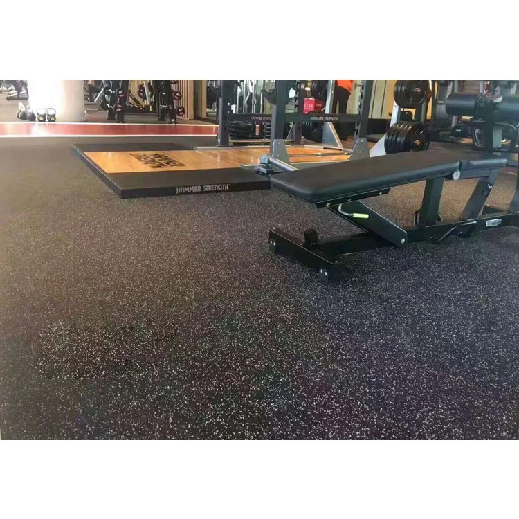 Крытый Тренажерный зал резиновый пол ролл коврик ковер для фитнеса