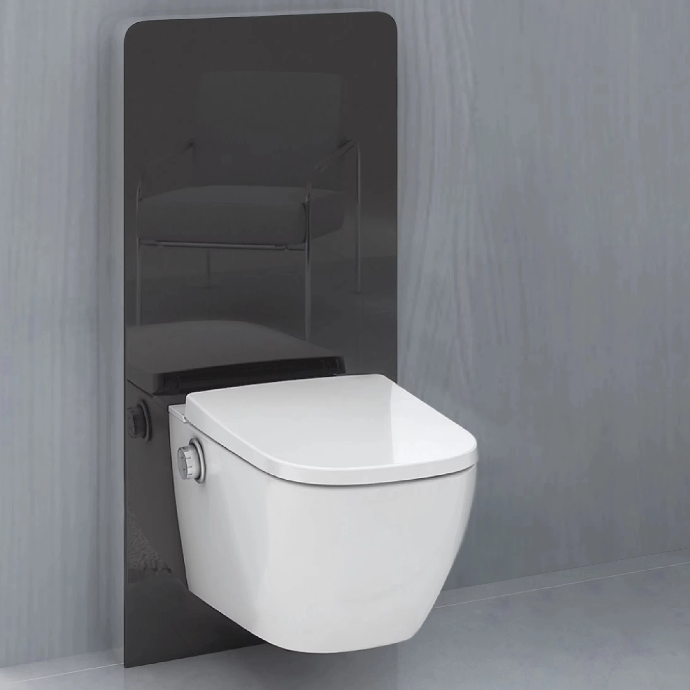 Floor Mounted One Piece Bathroom Shower Toilet White Automatic Intelligent Toilet Seat Chinese Stylish European Smart Toilet