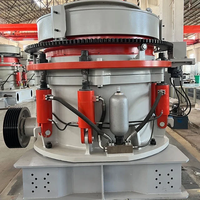 High efficiency HPM300 quarry hydraulic cone crusher barite hydraulic stone cone crushing machine price suppliers