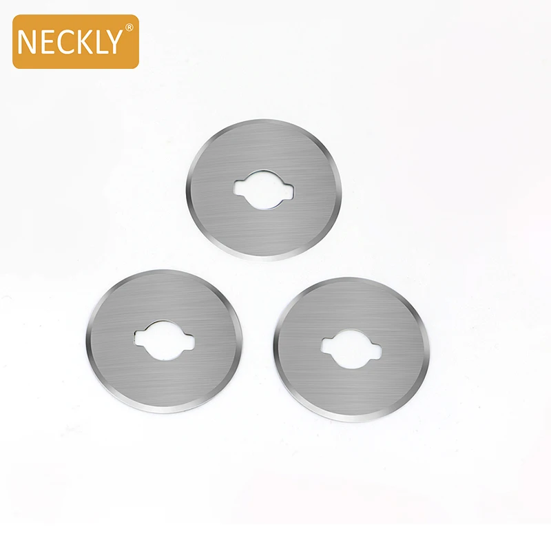 18*5*0.3mm smooth roller cutter blade knife cutting paper stationery round blade cut cloth rotary cutter blade