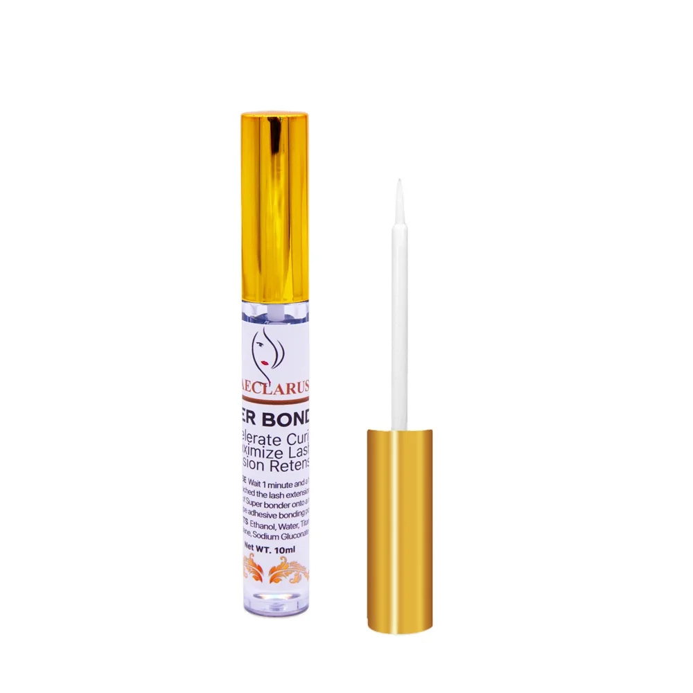 PRAECLARUS Eyelash Extension  Private Label Eyelash Glue Custom Logo 10g Low Humidity Eyelash Super bonder