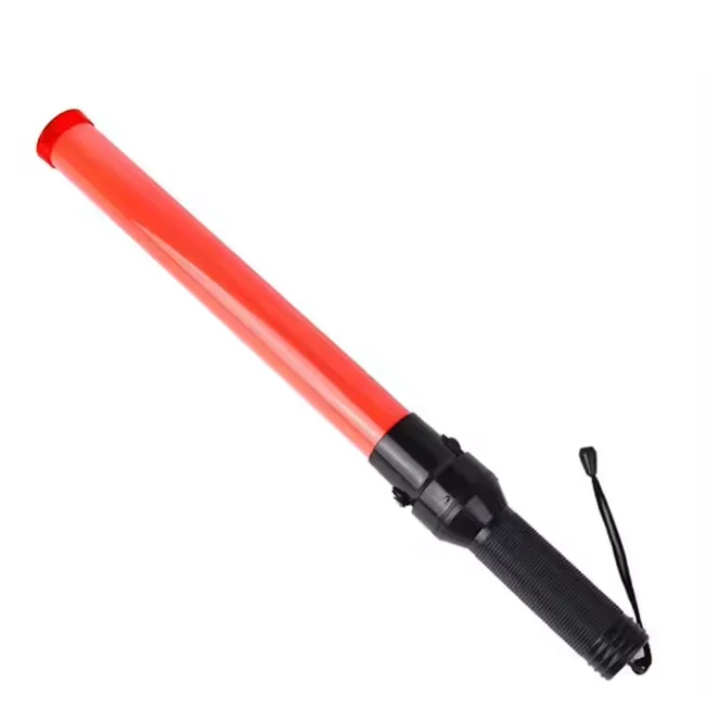 Factory High Quality 54cm Portable Dry Battery Traffic Control Flash Warning Light Traffic Lights Traffic Baton