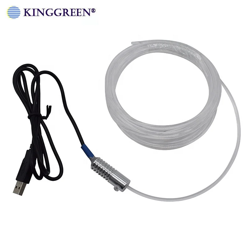 5V USB Light Engine R/G/B/Y/P/Ice blue LED 2W For Car PMMA Fiber Optic Cable Illumination