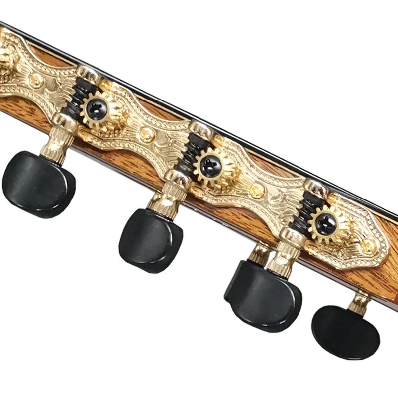 Aiersi handed professional all solid cedar top 7-string nylon string spanish classical guitar for sale