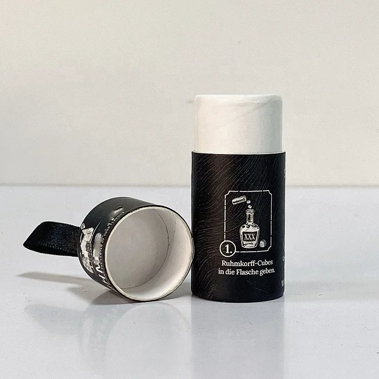 OEM Medicinal Powder Package Capsule Supplement Storage Containers Pipe Paper Tubes for Pills