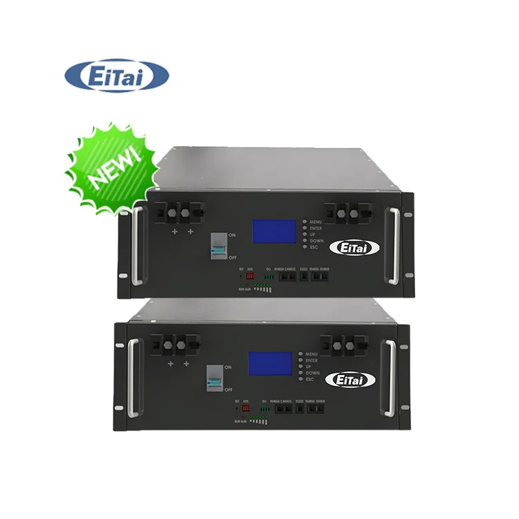 Eitai Battery System 51.2V 100Ah 200Ah Lifepo4 Lithium Ion Phosphate Battery Rack Mounted Lv Solar Energy Storage