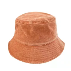 Sun Hat Reversible 100% washed Cotton Packable Bucket hat Hunting Summer Travel Bucket Cap Hat