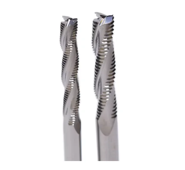 2Flutes Cnc Milling Tools Tungsten Carbide Cutter Up&down Woodworking Compression Router Bit Fresa End Mill Cutting Tools