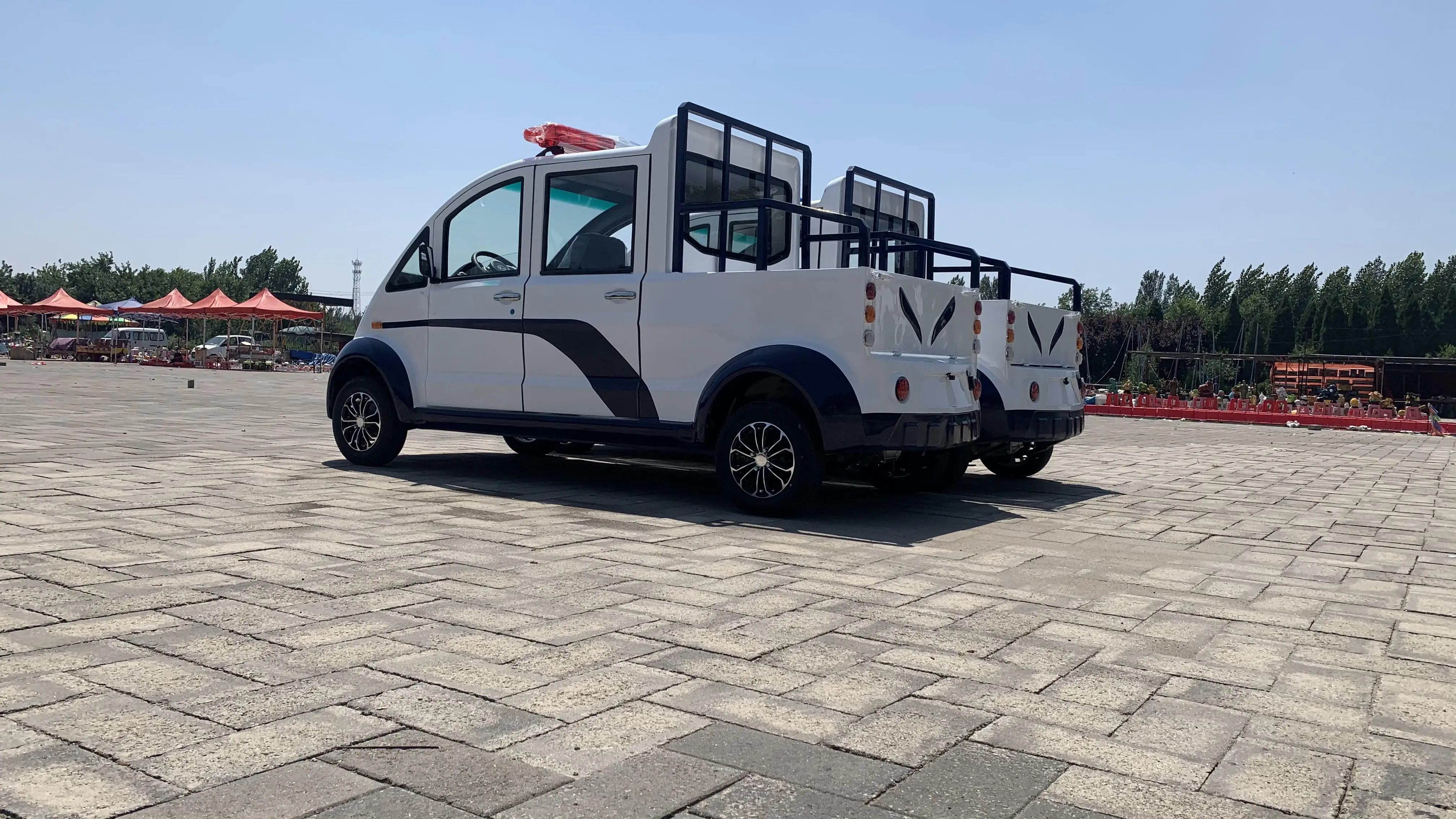 Уличный легальный Электрический гольф-кар Гольф-кар 6 мест 4x4 2 места и коробка