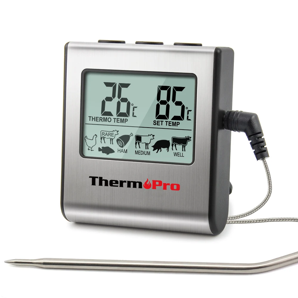 Термометр ThermoPro TP16 цифровой для кухни гриля