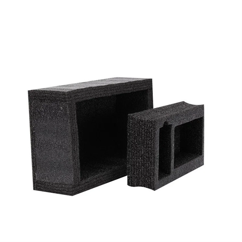 Shipping box protective packaging die cut epe foam insert custom box with epe foam