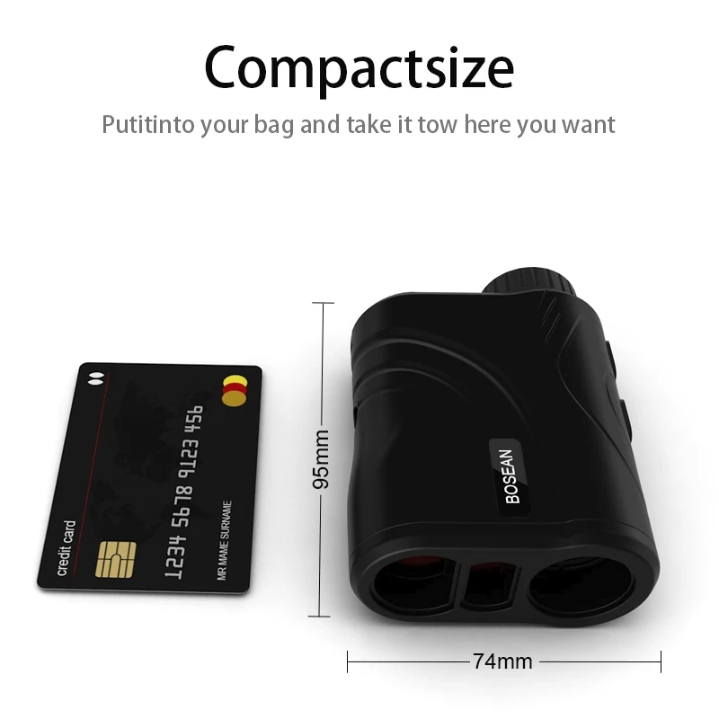 Bosean L series distance speed height angle measuring golf rangefinder laser distance sensor meter