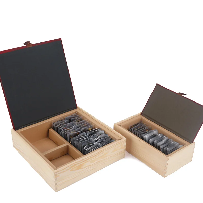 Star Packaging Custom Decorative Small Wooden Bamboo Jewelry Ring Wine Watch Money Tissue Spice Tea Storage Gift Boxes