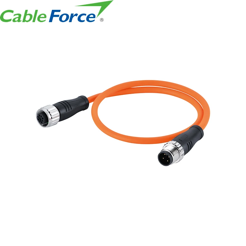 Cableforce заменить на грузовик RKC4.4T-5-RSC4.4T/попробовать M12 код мужского и женского пола 4-контактный разъем водонепроницаемый литой с кабелем 2М