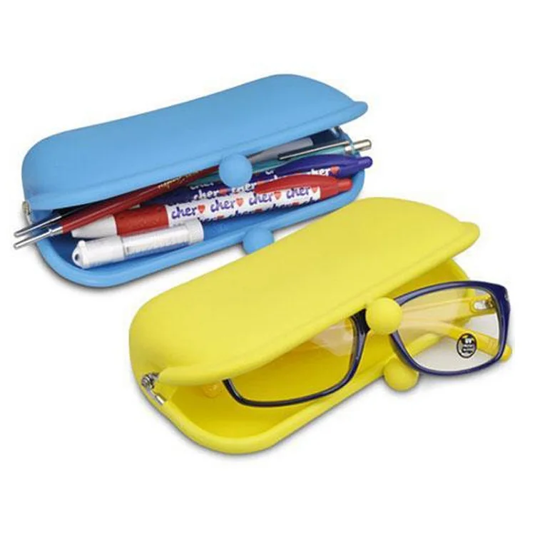 Wholesale Protective Silicone Glasses Case Luxury Colorful Silicone Eyeglasses Case