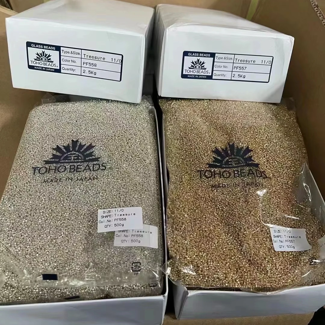 High Quality TOHO PF557 PF558 Treasure Glass Seed Beads DIY Bracelet Jewelry Making