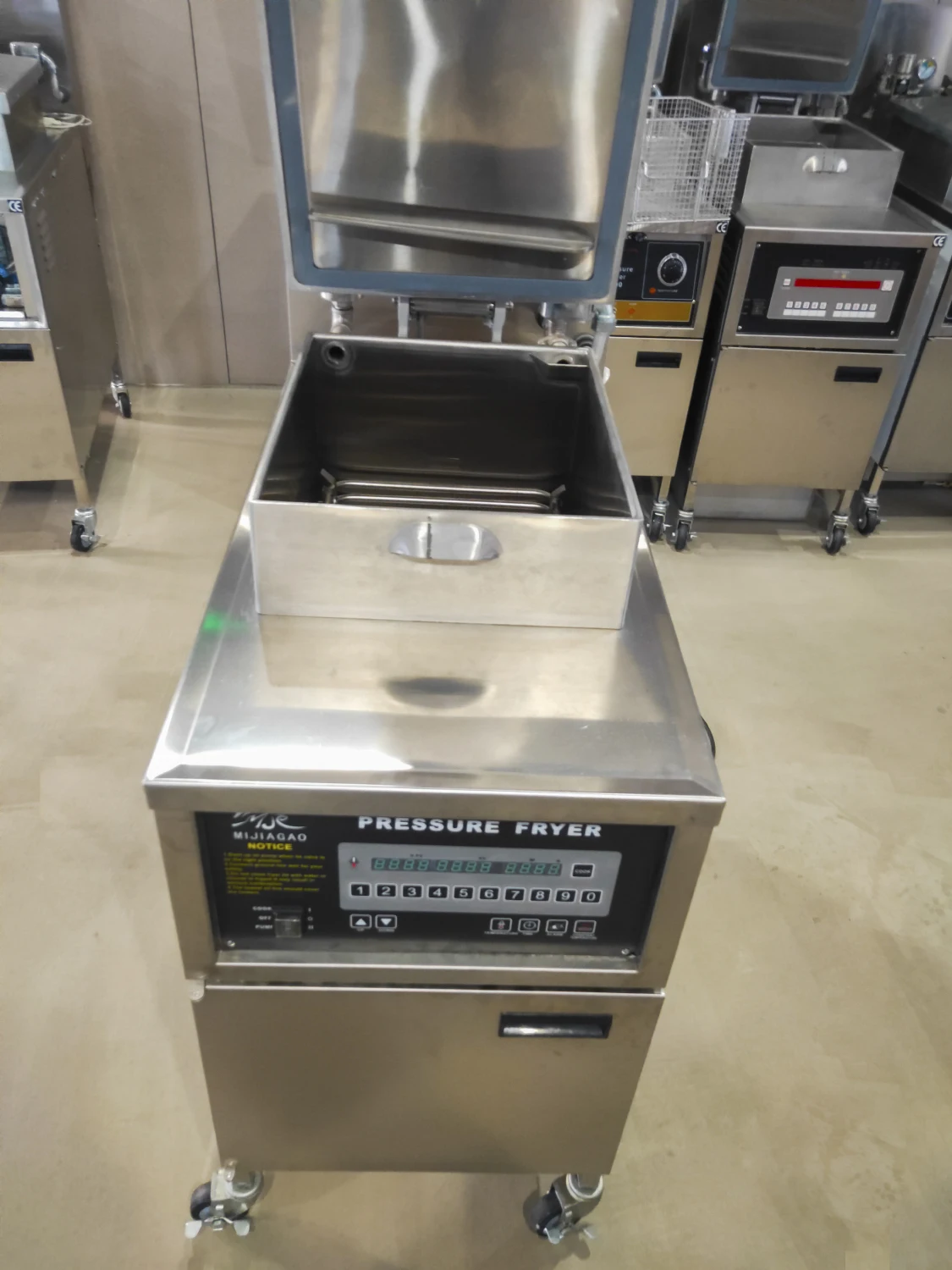Pfe-600 Electric Commercial Fast Food Pressure Chips Fryer For Cooking Machine/Gas Pressure Fryer For Frozen Chicken
