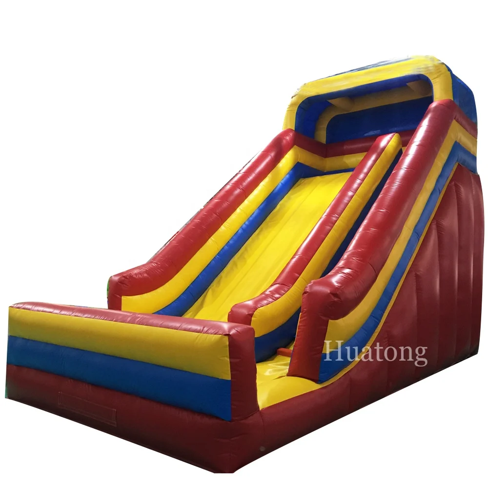 Good Quality Long Slide Adults Outdoor Beach Giants Inflatable Water Slide With Blower for Sale
