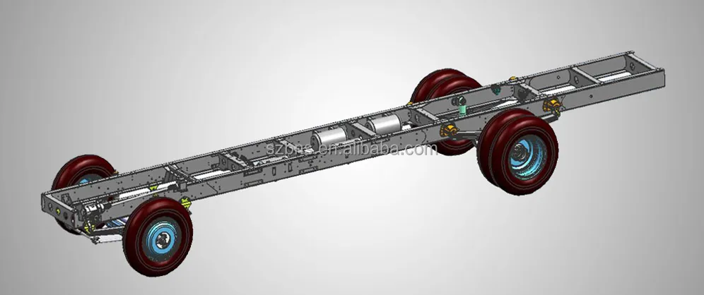 Complete Assembly Customized Bus&Truck Chassis With CUMMINSs and HINOs Diesel Engine for Sale