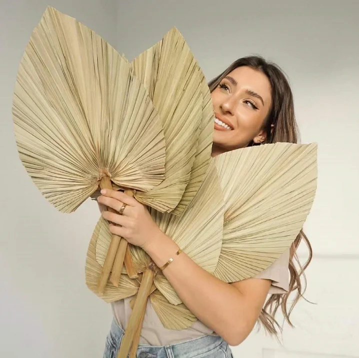 
 Ins Most Popular Decorative flowers Palm Leaf&Artificial Palm Leaves For Wedding&Parties Decoration  