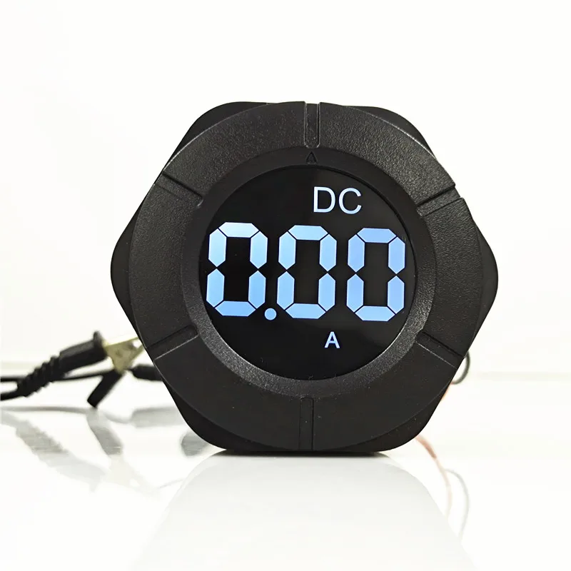 Peacefair PZEM-019A 5V 12V 10A Round LCD Display Ammeter Digital DC Volt Amp meter DC Panel Meter