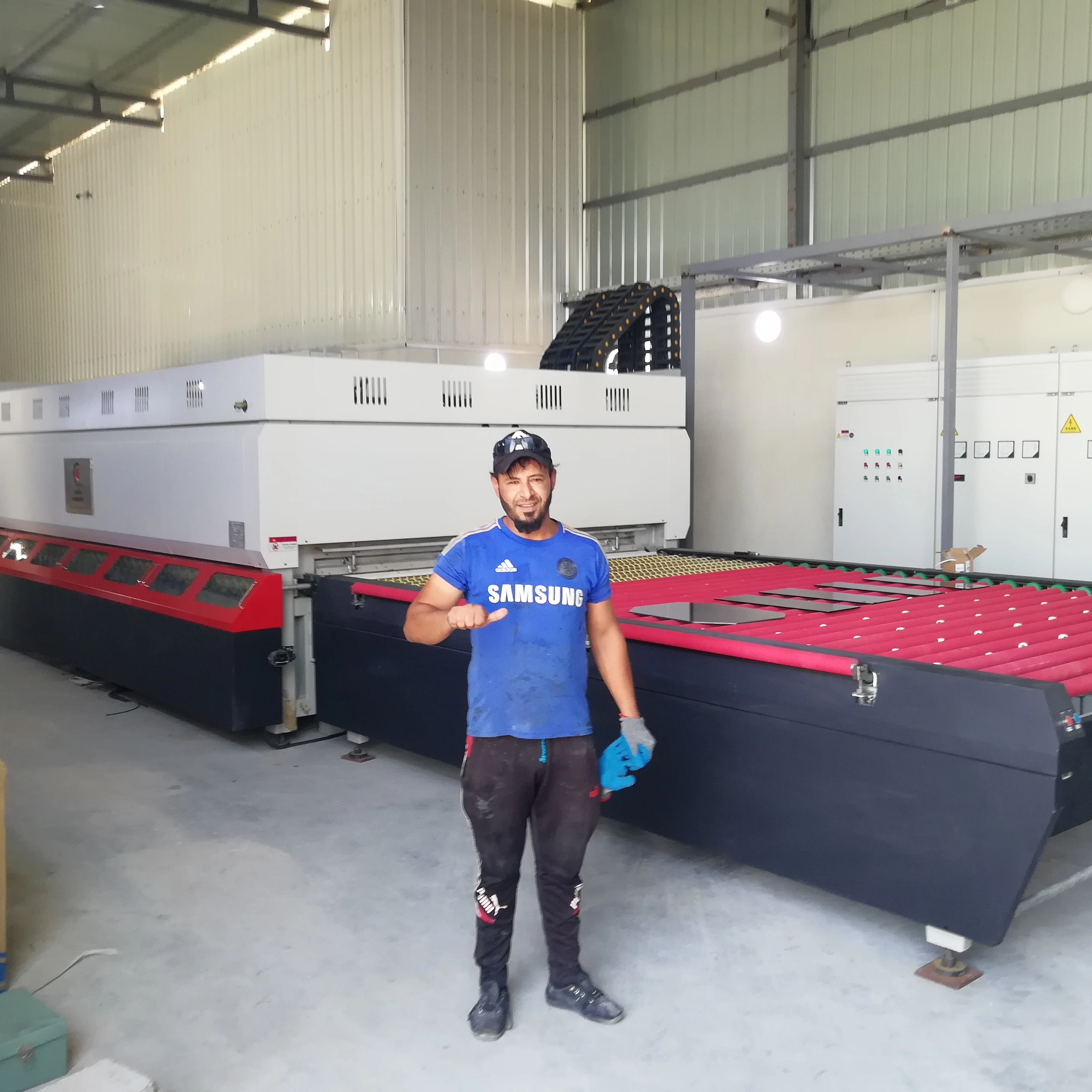 2025 Latest Models Genuine Products Glass Melting Furnace Glass Tempering Machine luoyang easttec